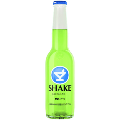 Напиток Shake Cocktails Мохито газированный 7%, 330мл
