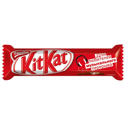 Шоколад молочный Nestle KitKat с хрустящей вафлей, 46г