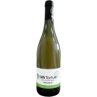 Вино ординарное Tortue BIO белое полусухое категория IGP 11.5%,750мл
