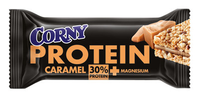 Батончик злаковый Corny Protein карамель, 35г
