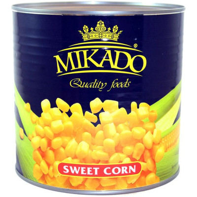 Кукуруза Mikado консервированная сахарная, 425г