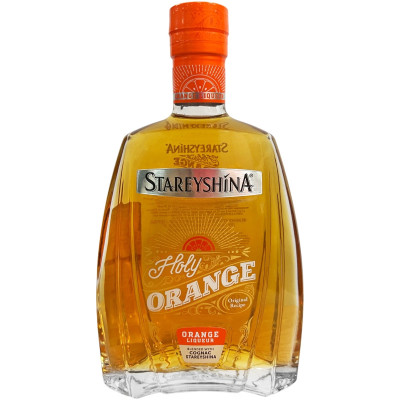 Ликер Stareyshina Holy Orange десертный на основе коньяка, 500мл
