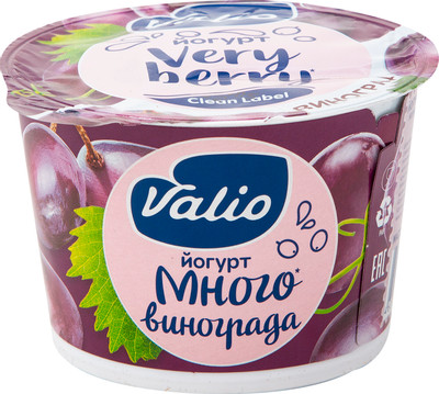 Йогурт Viola виноград 2.6%, 180г