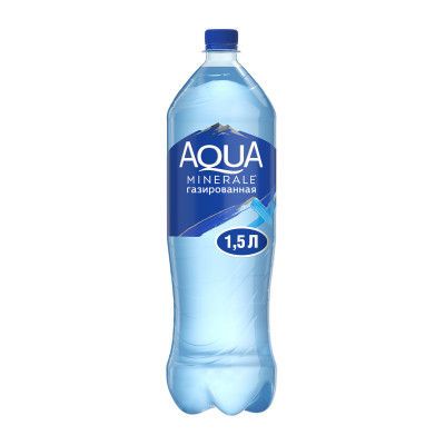 Вода Aqua Minerale питьевая газированная, 1.5л
