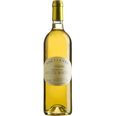 Вино Chateau Briatte Roudes Сотерн белое сладкое 14%, 750мл