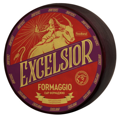 Сыр Excelsior Formaggio с козьим молоком 45%