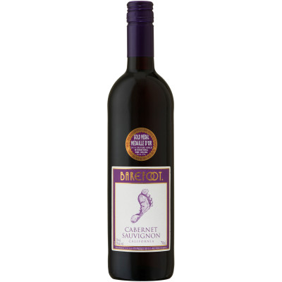 Вино Barefoot Cabernet Sauvignon красное полусухое 13.5%, 750мл