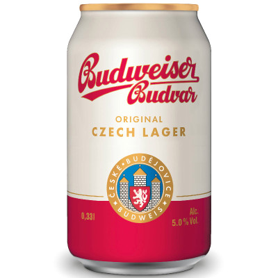 Пиво Budweiser Budvar светлое фильтрованное, 330мл