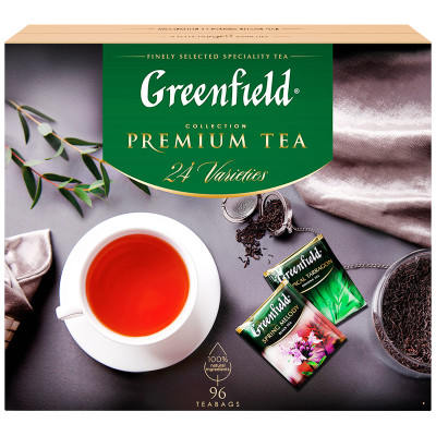 Набор Greenfield Великолепная Коллекция Чая в пакетиках, 167,2г