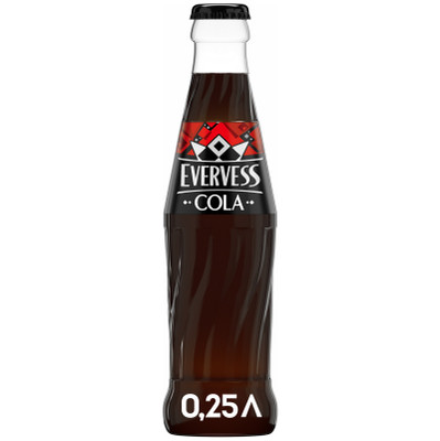 Напиток газированный Evervess Кола, 250мл