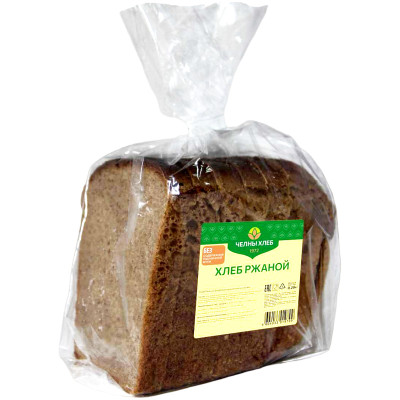 Хлеб Челны-Хлеб Ржаной нарезанный, 290г