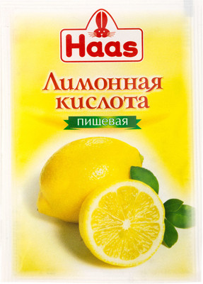 Кислота лимонная Haas, 10г