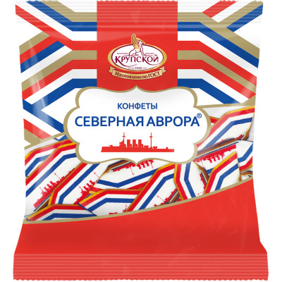 Конфеты КФ Крупской Северная Аврора шоколадные, 200г
