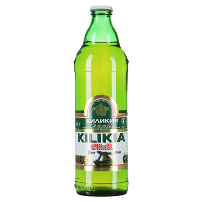 Пиво Киликия Элитное светлое 5.6%, 500мл