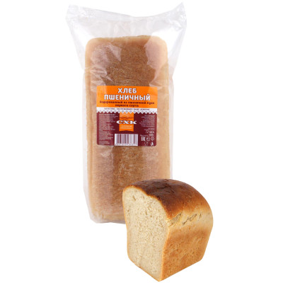 Хлеб Сарапульский ХК Простой пшеничный йодированный 1 сорт, 500г
