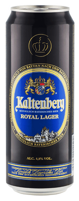 Пиво Kaltenberg Королевский Лагер светлое 4.8%, 450мл