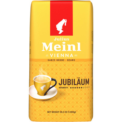 Кофе Julius Meinl юбилейный натуральный жареный в зёрнах, 1кг