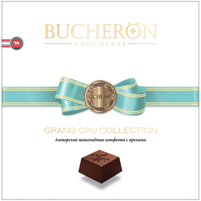 Конфеты Bucheron Grand Cru Collection шоколадные с орехами, 180г