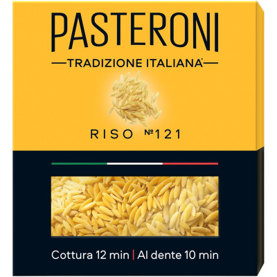 Макароны Pasteroni Ризо №121, 400г