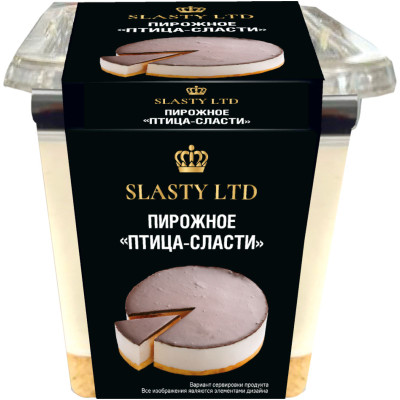 Пирожное Slasty Ltd Птица-Сласти, 100г