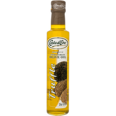 Масло Costa D'Oro Extra Virgin оливковое нерафинированное со вкусом и ароматом трюфеля, 250мл