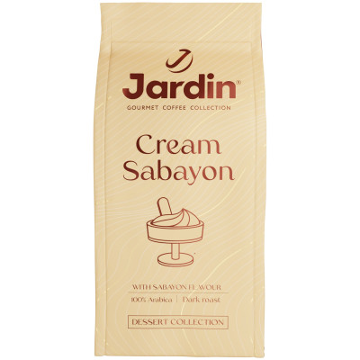 Кофе Jardin Крим Сабайон молотый жареный ароматизированный, 200г