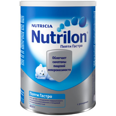 Смесь Nutrilon Пепти гастро сухая с раннего возраста, 800г