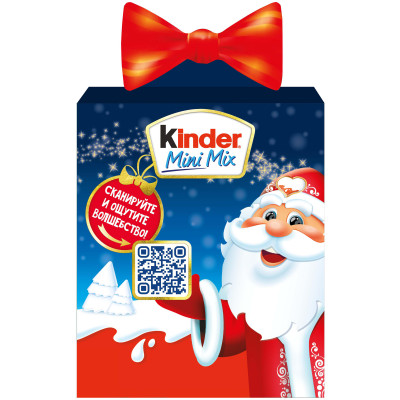 Набор новогодний Kinder Mix Mini молочный шоколад Maxi + Country + Chocolate, 94.5г