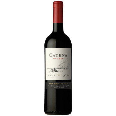 Вино Catena Malbec Mendoza красное сухое 13.5%, 750мл