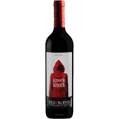 Вино ординарное Knock Knock Red Blend красное полусухое, 750мл