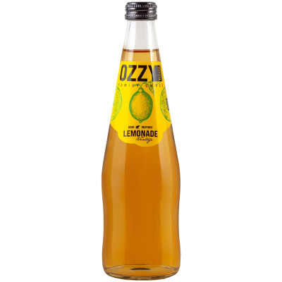 Напиток безалкогольный Ozzyfrozzy Лимонад сильногазированный, 500мл