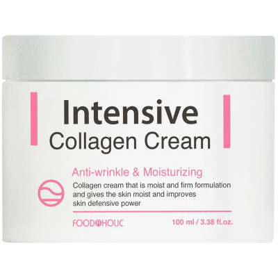 Крем Food A Holic Intensive Collagen Cream Антивозрастной с коллагеном для лица, 100мл