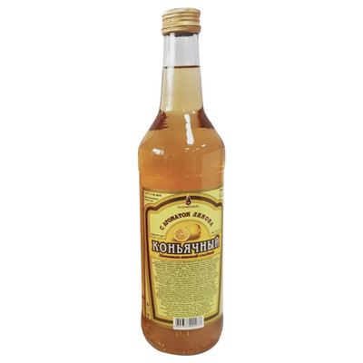 Напиток Tatspirtprom Коньячный с ароматом лимона 18%, 500мл
