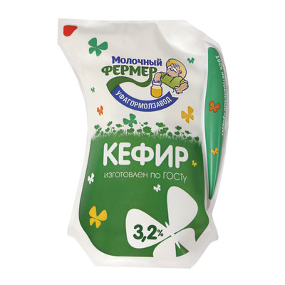Кефир Молочный Фермер 3.2%, 900мл