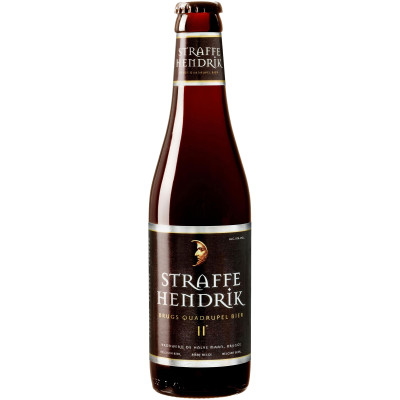 Пиво Straffe Hendrik Quadrupel тёмное фильтрованное 11%, 330мл