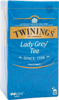 Чай Twinings чёрный байховый в пакетиках, 25х2г