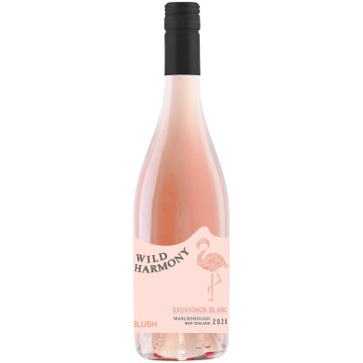 Вино Wild Harmony Совиньон Блан Блаш розовое сухое 12.5%, 750мл
