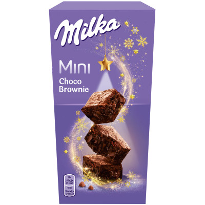 Пирожное Milka Choco Brownie с кусочками молочного шоколада, 117г