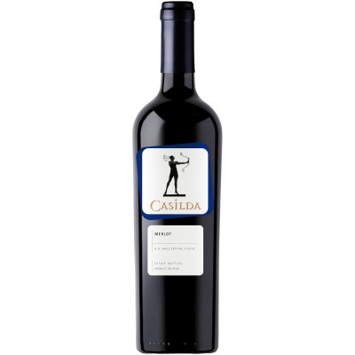 Вино Касильда Мерло Центральная Долина красное сухое 12.5%, 750мл