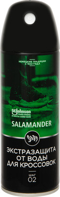 Аэрозоль Salamander Экстразащита от воды для кроссовок и повседневной обуви, 200мл