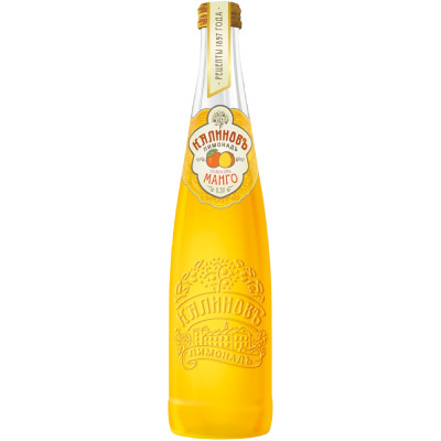 Напиток сильногазированный Калиновъ Лимонадъ манго безалкогольный, 500мл