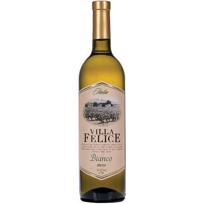 Вино Villa Felice белое сухое 10-12%, 750мл