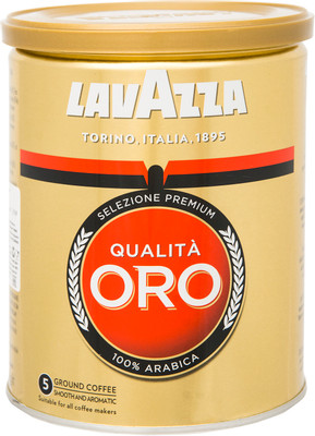 Кофе Lavazza Qualita Oro молотый, 250г