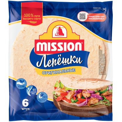 Хлеб, лаваш Mission