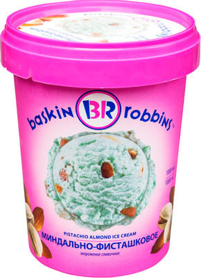Мороженое Baskin Robbins миндально-фисташковое, 1л
