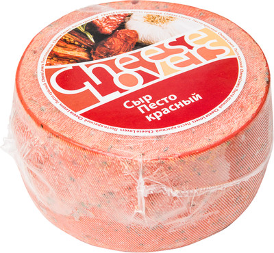 Сыр Cheese Lovers Песто красный 50%