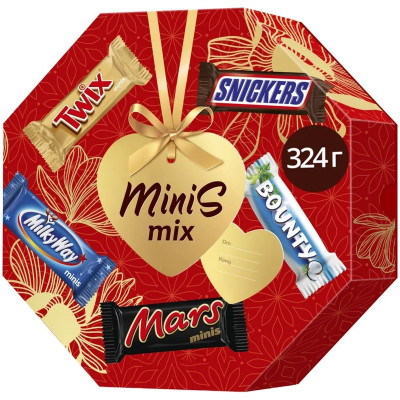 Набор конфет Minis Mix, 324г