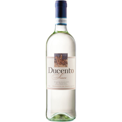 Вино Ducento Soave DOC белое сухое 11.5%, 750мл