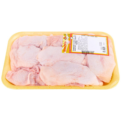 Бедро цыплёнка-бройлера Курико бескостное с кожей охлаждённое