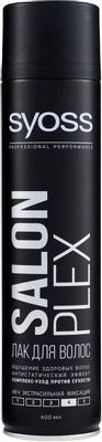 Лак для волос Сьёсс Styling Salonplex экстрасильная фиксация, 400мл